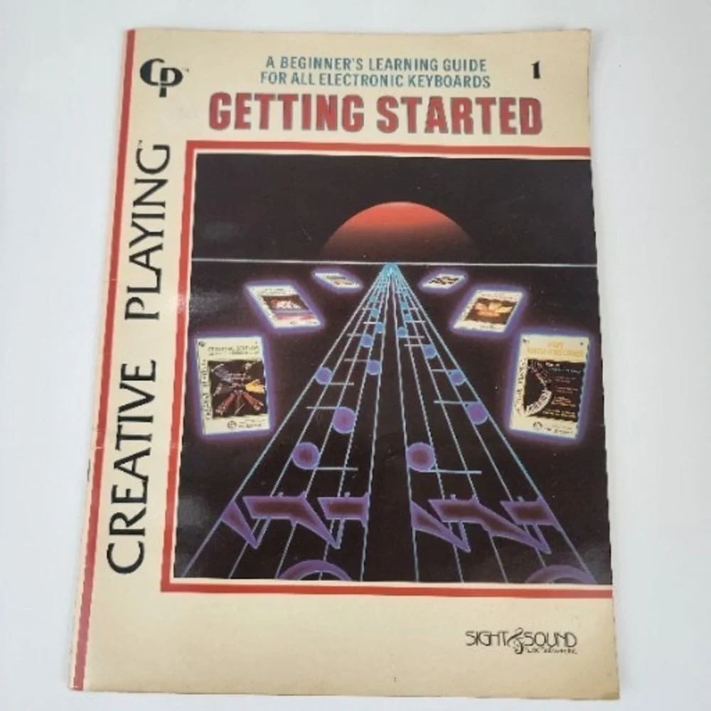 Sight & Sound Creative Playing Beginners Learning Guide For Electronic Keyboards